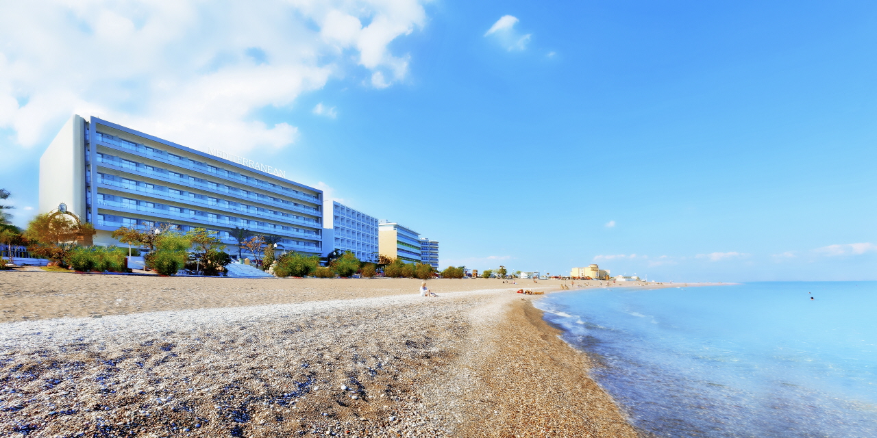 Hotel Mediterranean p\u00e5 Rhodos, Gr\u00e6kenland  Bestil din rejse her!